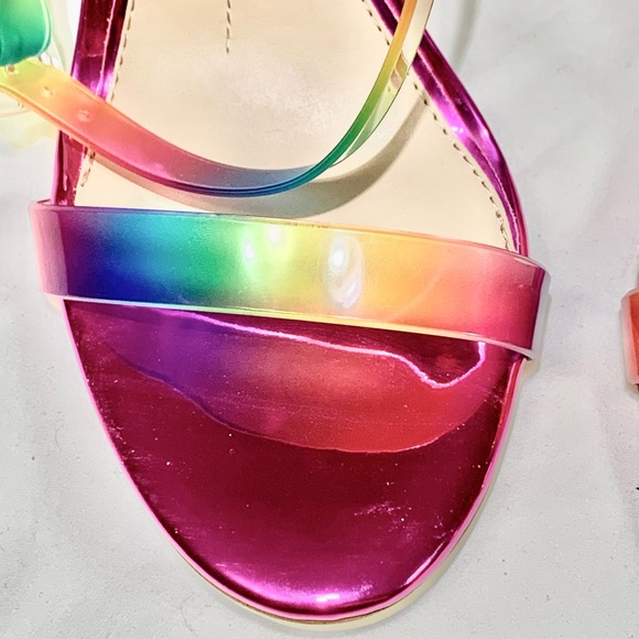 Gianni Bini Liyra Rainbow Heels NWOB - Picture 7 of 12